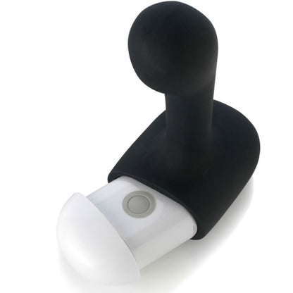 Stimolatore con spina nera lunga, prodotto Ooh by JE JOUE, in primo piano con dettagli del design e materiali.