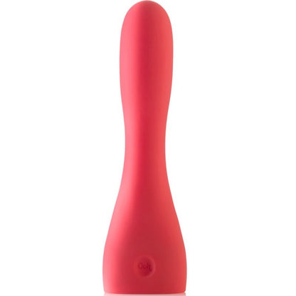 Stimolatore coralli Ooh by JE JOUE OOH by Sostituzione, dispositivo colorato con dettagli blu e rosa.