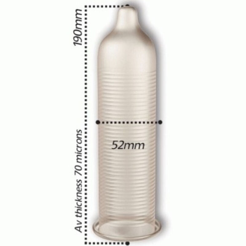Busta di preservativi Pasante con effetto rinfrescante, 144 unità, confezione con preservativi maschili resistente e sicuro