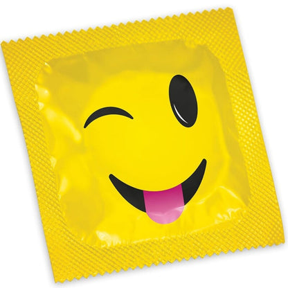 Preservativi Pasante Smiley Bag, confezione da 144 unità, con design divertente e sicuro per protezione e piacere.