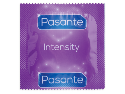 Punti passanti e strisce intense Pasante, confezione da 144 unità, prodotti per protezione e benessere intimo.