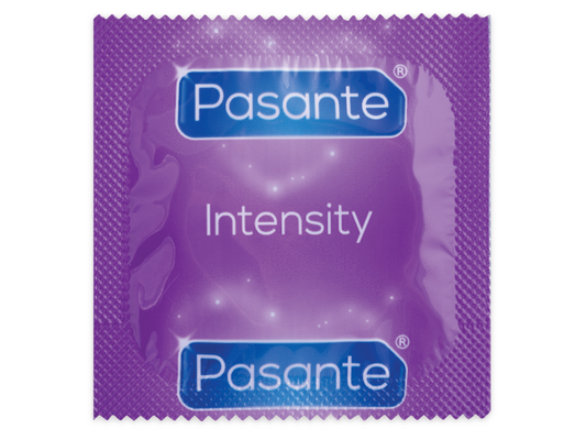 Punti passanti e strisce intense Pasante, confezione da 144 unità, prodotti per protezione e benessere intimo.