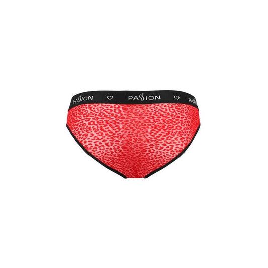 Slip da uomo PASSION 031 in rosso con dettagli eleganti, taglia L/XL, marca PASSION MEN, tessuto morbido e confortevole.