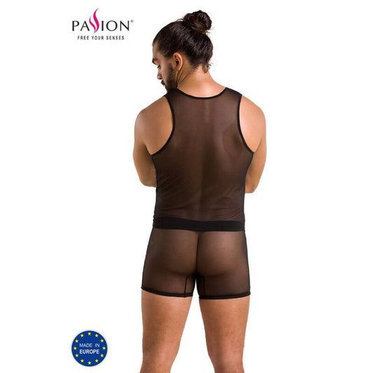 Set intimo Passion Men Oscar nero, taglia S/M, con dettagli eleganti e morbidi tessuti, visibile in immagine.