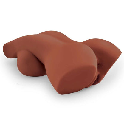 Torso perfetto PDX PLUS+ in marrone, modello PDX PLUS TORSO PERFECT 10, visibile in immagine con dettagli di alta qualità.