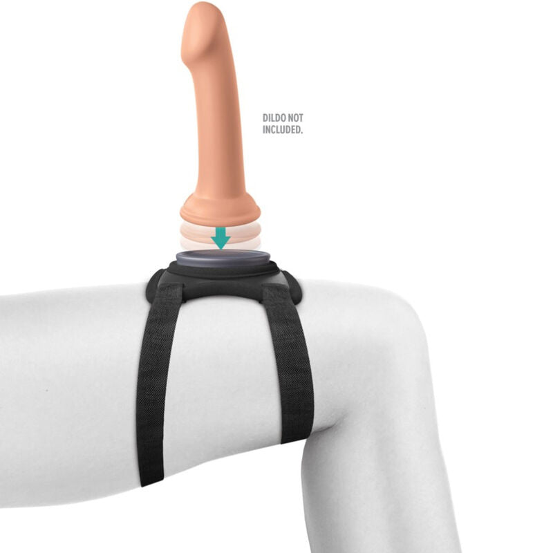 Imbracatura Body Dock Pipedreams con cinghia lavabile, mostra dettagli in nylon e fibbie per il comfort e la sicurezza.