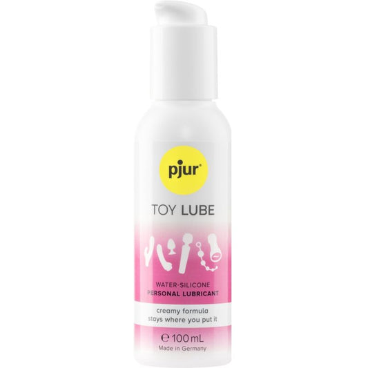 Lubrificante per giocattoli PJUR Donna, 100 ml, crema trasparente e idratante per uso intimo e giochi erotici.