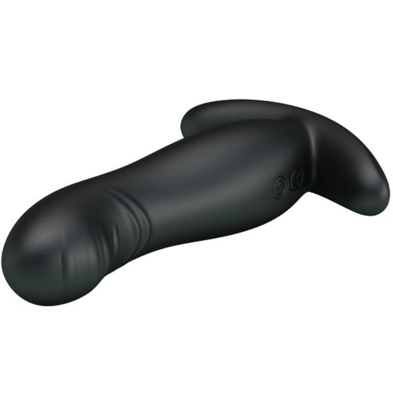 Massaggiatore prostatico Pretty Love con vibrazione, design ergonomico e superficie liscia, visibile in immagine.