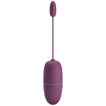 Uovo vibrante PRETTY LOVE Nymph con controllo tramite app, colore viola, design compatto e discreto, marca PRETTY LOVE BOTTOM.