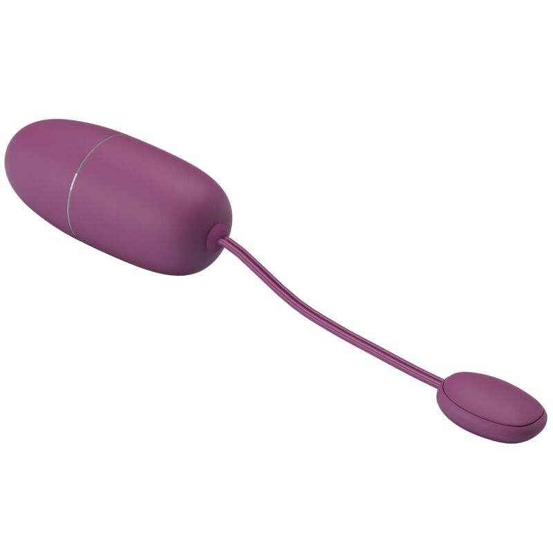 Uovo vibrante Pretty Love Nymph con controllo tramite app, colore lilla, design elegante e tecnologia wireless.