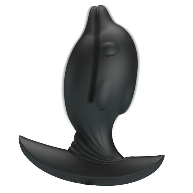 Plug anale Delfin gonfiabile e ricaricabile di PRETTY LOVE BOTTOM, design divertente e funzionale, ideale per il piacere anale.