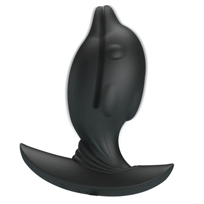 Plug anale Delfin gonfiabile e ricaricabile di PRETTY LOVE BOTTOM, design divertente e funzionale, ideale per il piacere anale.