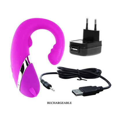 Stimolatore anale e G-Spot Pretty Love Amour Prostate e G-Spot in colore lilla, design elegante e ergonomico di PRETTY LOVE C-TYPE.