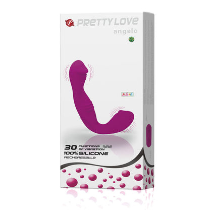 Vibrante giocattolo erotico Pretty Love Angelo Arnes Lilac, design elegante e color lavanda, per piacere e intimità.