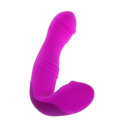 Stimolatore anale PRETTY LOVE Angelo Arnes Lilac, vibratore C-Type con design ergonomico e colore viola chiaro.