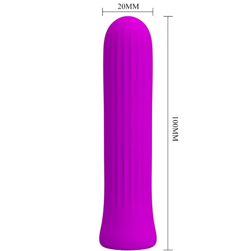 Stimolatore rosa Pretty Love Blanche, vibratore C-Type con design elegante, in materiale morbido e compatto.