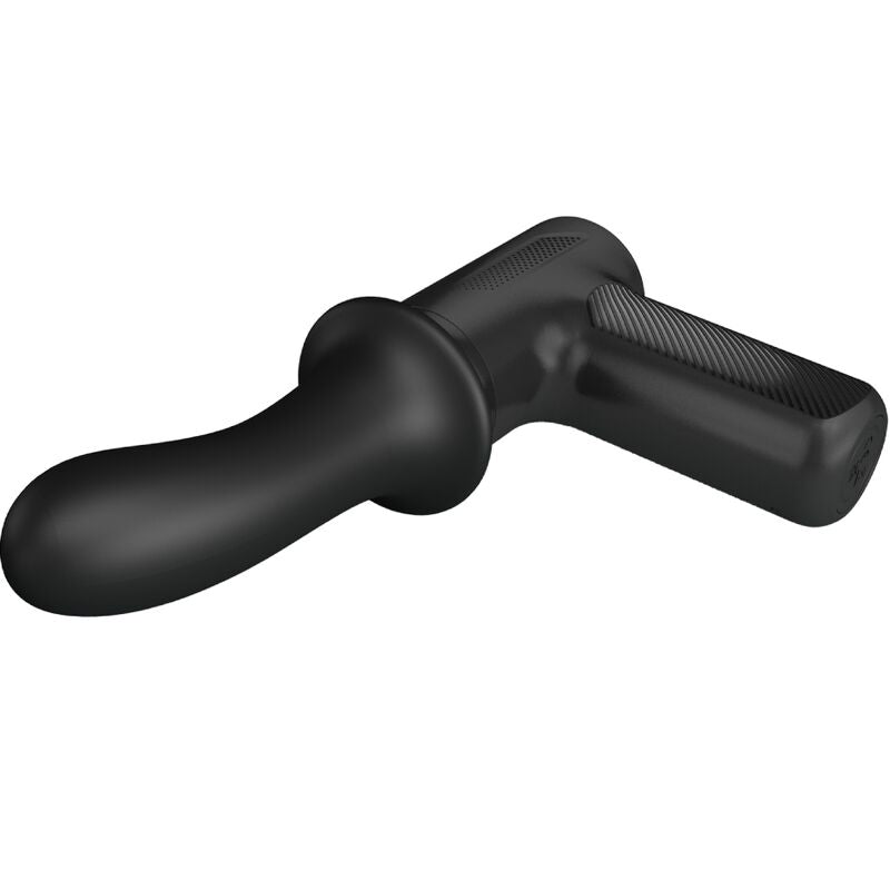 Massaggiatore PRETTY LOVE DJ DOCTOR nero con 5 impostazioni, design compatto e ergonomico, per relax e massaggi efficaci.