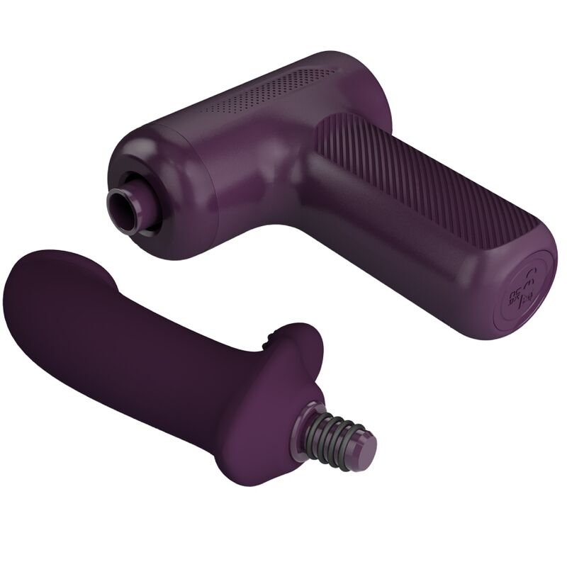 Massaggiatore Pretty Love DJ Scholar viola con 5 impostazioni, design ergonomico e controlle intuitivo, per relax e benessere.