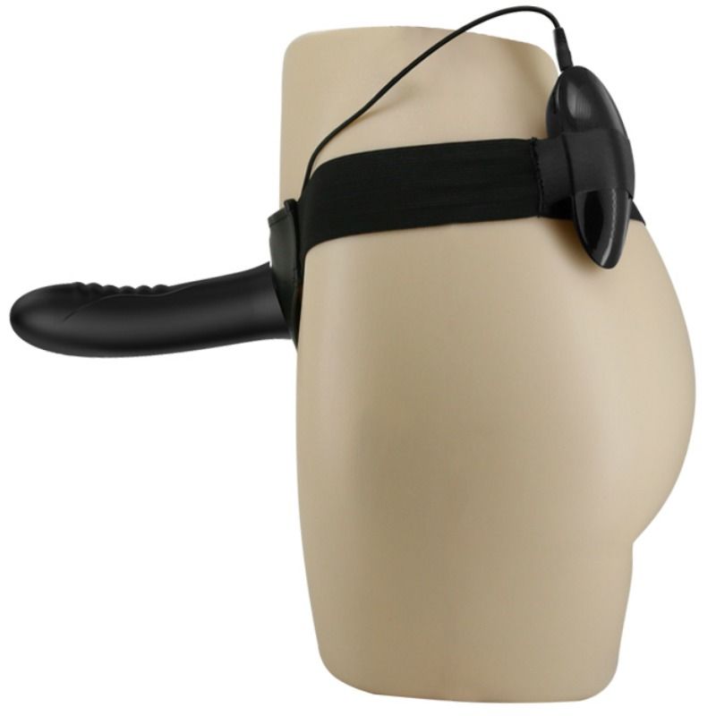 Strap on PRETTY LOVE Abbasbailea Love Myron con vibrazione e dildo in silicone, con cavo di controllo, immagine del prodotto.
