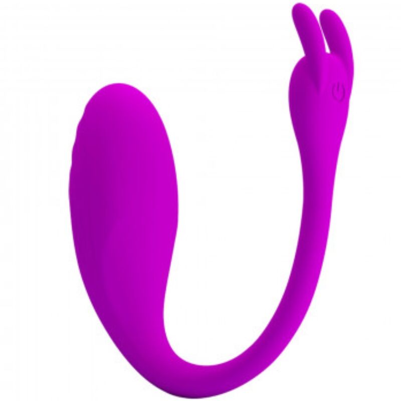 Massaggiatore Catalina lilla di PRETTY LOVE con controllo tramite app gratuita, dispositivo portatile e design ergonomico.
