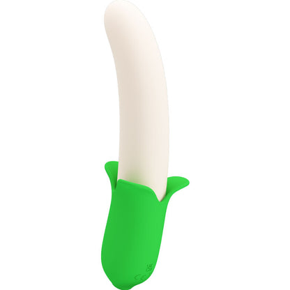 Dildo a forma di banana PRETTY LOVE Banana Knight con 7 vibrazioni in silicone, elegante e resistente per piacere personale