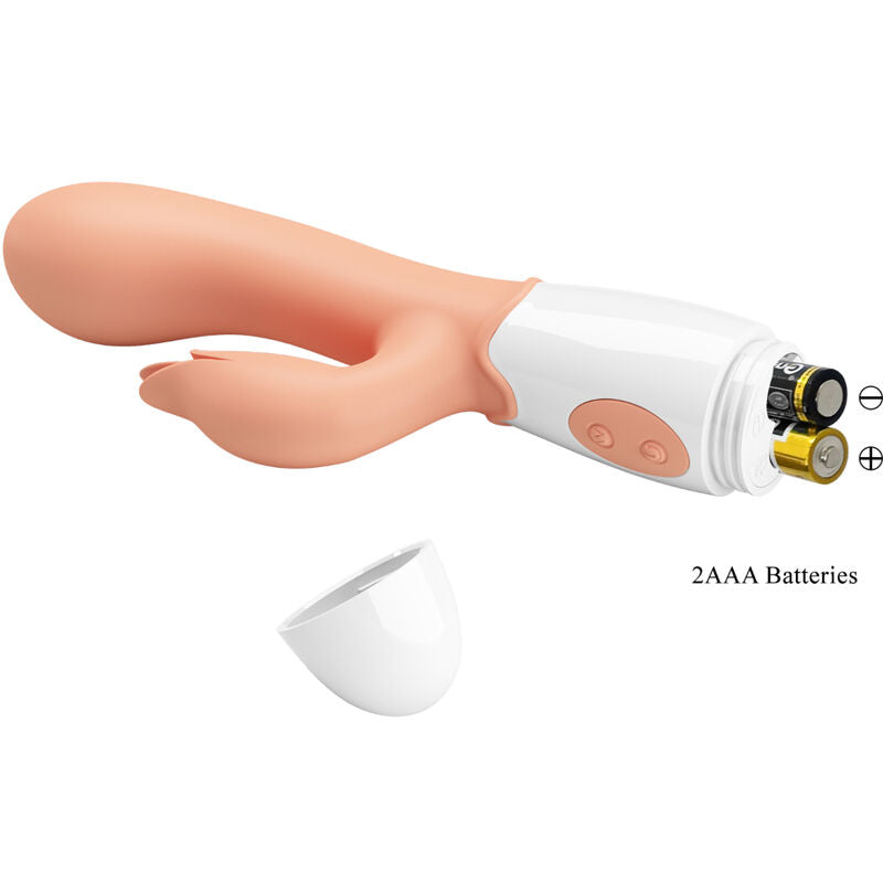 Vibratore Pretty Love Bloody Mary con stimolatore, design elegante e ergonomic, in silicone rosa, per piacere e stimolazione.