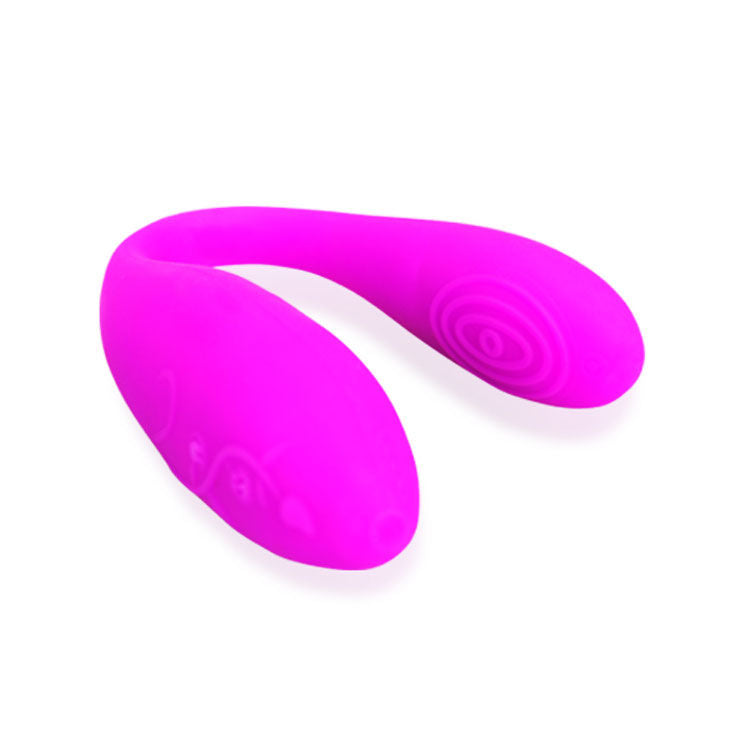 Massaggiatore Pretty Love Fascination di colore lilla con design ergonomico e funzionalità di vibrazione.