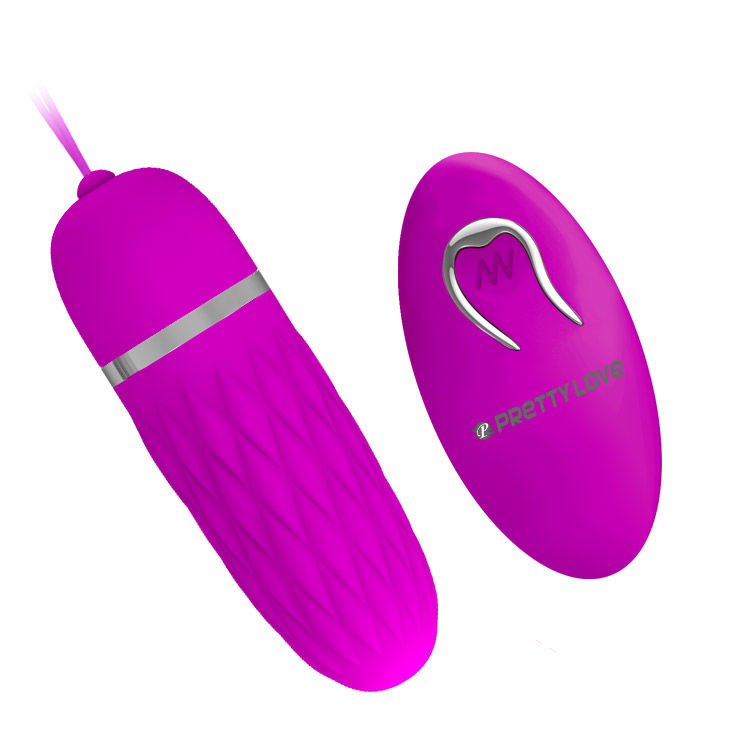 Vibrante Uovo Vibrante Pretty Love Flirtation Dawn, dispositivo di stimolazione con design elegante e colori vivaci.