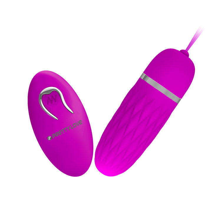 Uovo vibrante PRETTY LOVE Flirtation Dawn con design colorato e dettagli decorativi, ideale per stimolazione e piacere personale.