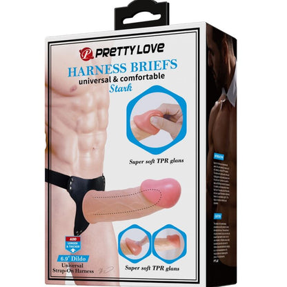 Imbragatura Stark confortevole del marchio Pretty Love, con dettagli morbidi e regolabili per il massimo comfort.