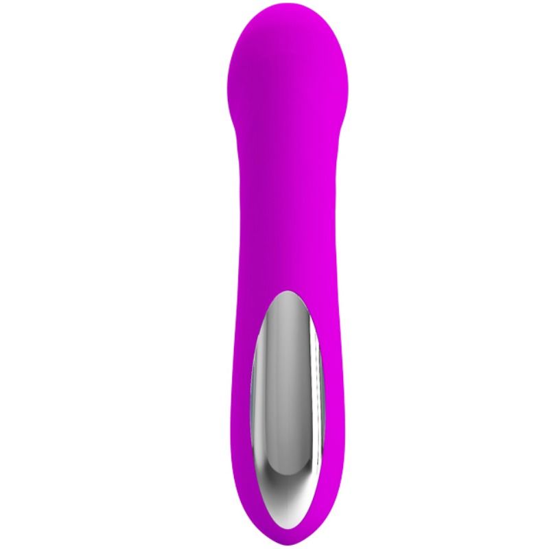 Vibratore mini intelligente PRETTY LOVE REUBEN, discreto e compatto, con design elegante e superficie liscia, ideale per il piacere personale.