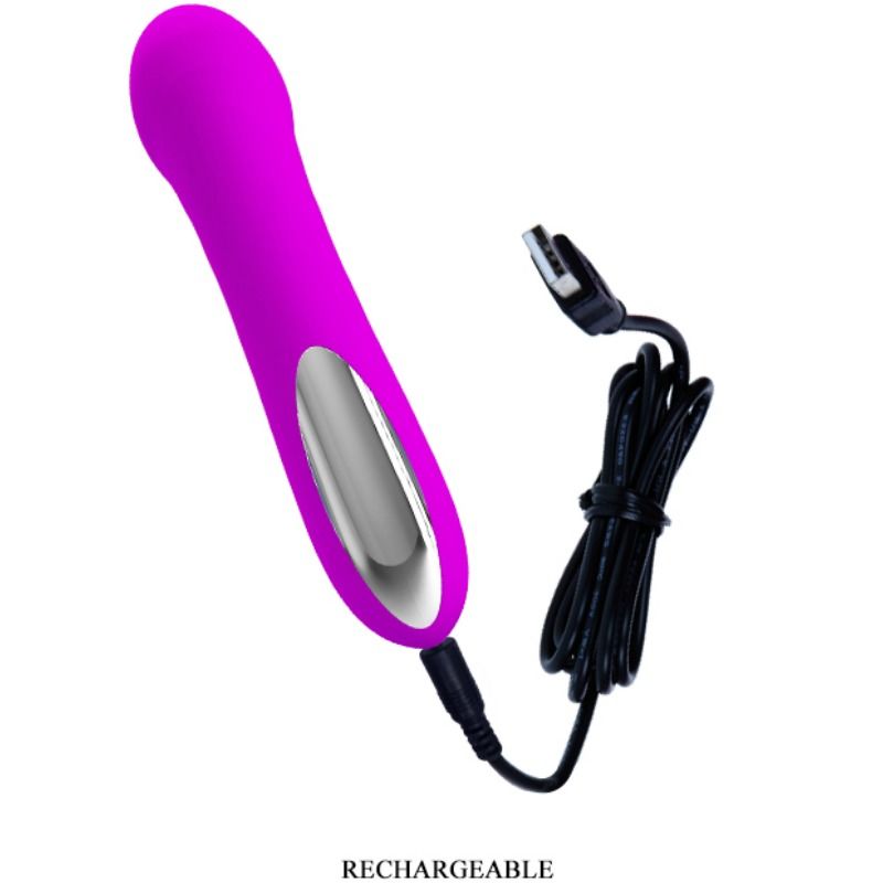 Vibratore mini smart Pretty Love Reuben, discreto e versatile, con design elegante e superficie liscia, ideale per stimolazione personale.