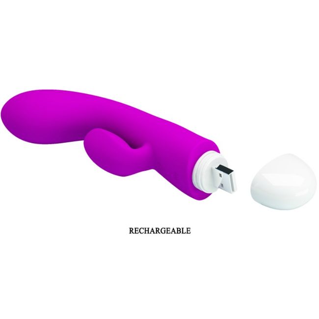 Vibratore smart Pretty Love Eli con 30 modalità di vibrazione, design elegante e compatto, ideale per stimolazione personale.