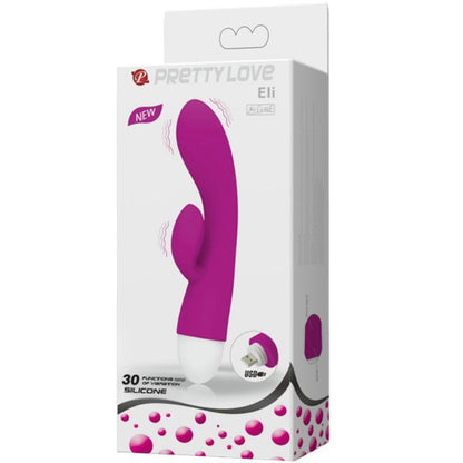 Vibratore smart Pretty Love Eli con 30 modalità, design elegante e moderno, mostrato in primo piano su sfondo neutro.