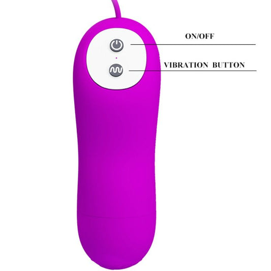 Stimolatore massaggiatore Pretty Love Harriet, dispositivo per il benessere e il relax, con design ergonomico e funzionale.
