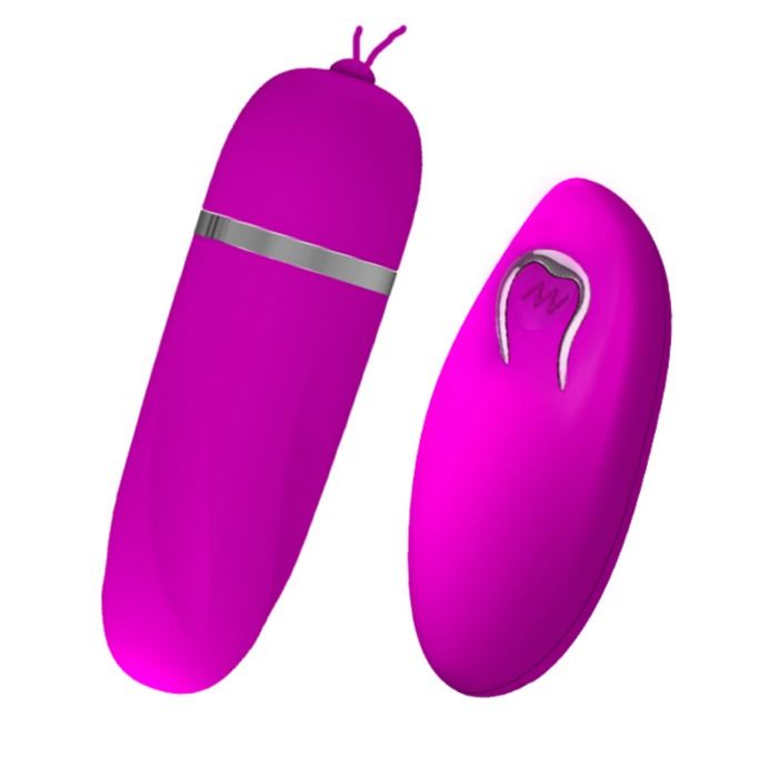 Uovo vibrante Pretty Love Debby con telecomando, dispositivo di stimolazione personale, in colore viola con controllo remoto.