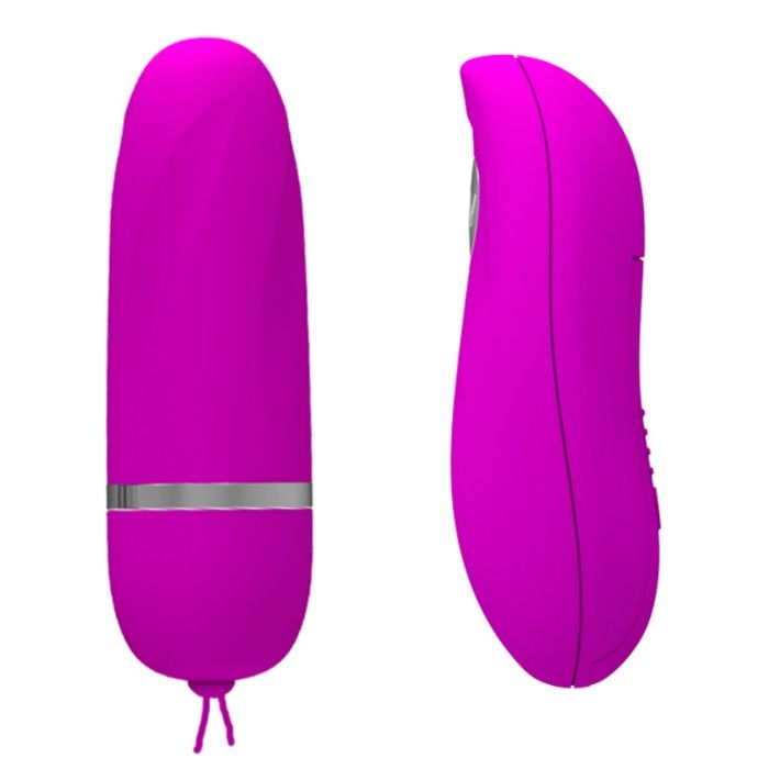 Uovo vibrante Pretty Love Debby con telecomando, dispositivo di stimolazione sessuale, in colore rosa e design ergonomico.