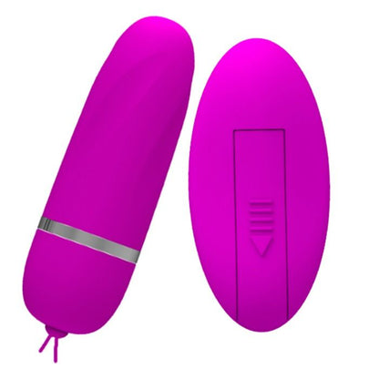 Uovo vibrante Pretty Love Debby con controllo remoto, design elegante e funzionale, per stimolazione intensa e piacere personalizzato.