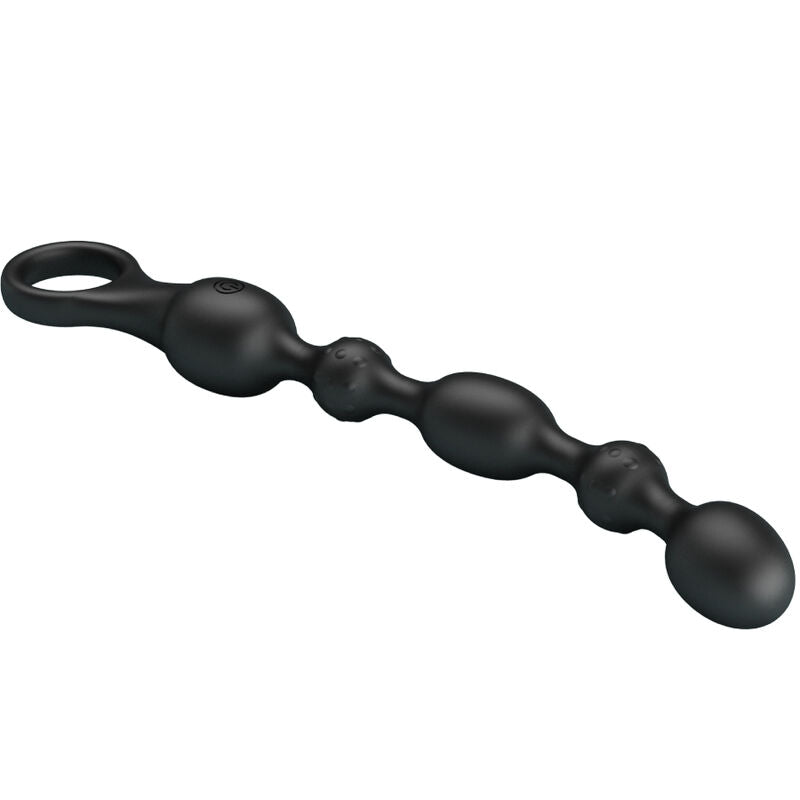 Balle anali PRETTY LOVE VAN in silicone con 10 vibrazioni, ricaricabili, design ergonomico e morbido per stimolazione anal.