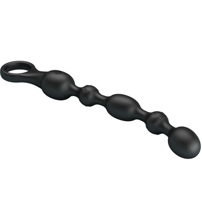 Balle anali PRETTY LOVE VAN in silicone con 10 vibrazioni, ricaricabili, design ergonomico e morbido per stimolazione anal.