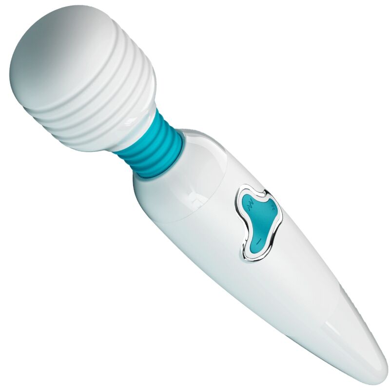 Vibratore Cloud Wand Pretty Love con 7 vibrazioni, colore bianco, design elegante e ergonomico per il massimo comfort.