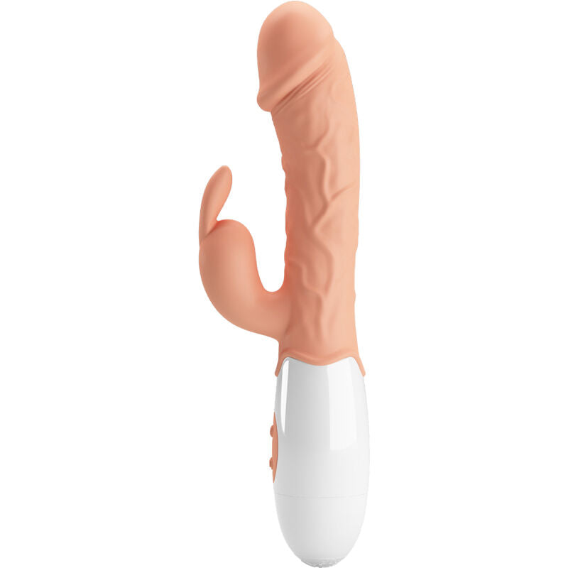 Vibratore coniglietto pasquale PRETTY LOVE con stimolatore, design colorato e dettagli realistici, per piacere e stimolazione.