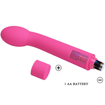 Vibratore G-Spot Pretty Love Logan rosa con 10 modalità di vibrazione, design elegante e stimolante per il piacere.