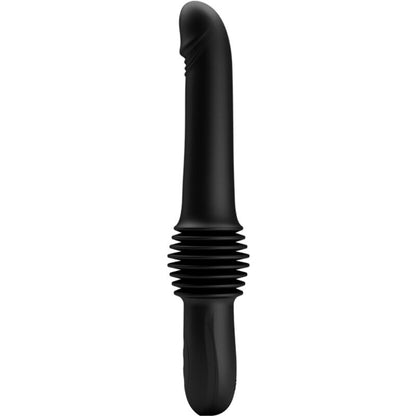 Vibratore Pretty Love Pazuzu nero con 3 modalità di spinta, design elegante e compatto, ideale per stimolazione precisa