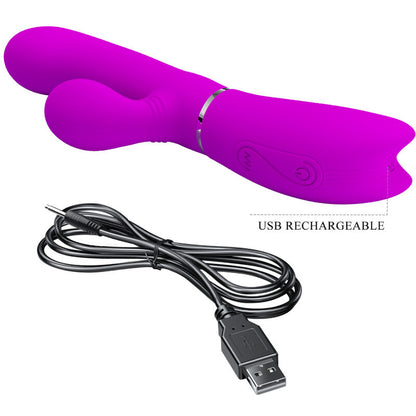 Vibratore stimolante per il clitoride PRETTY LOVE con design compatto e ergonomico, ideale per piacere personale.
