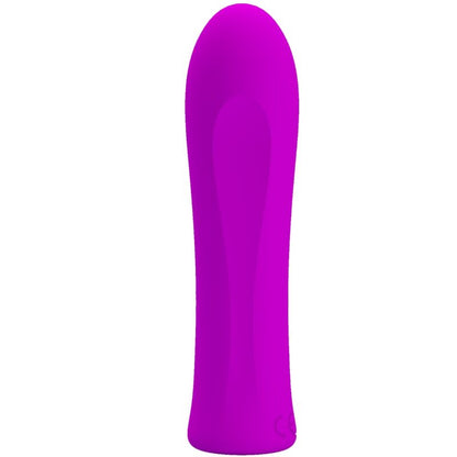 Vibratore viola PRETTY LOVE ALFREDA di alta qualità, design elegante e potente, marca PRETTY LOVE FLIRTATION, in immagine.