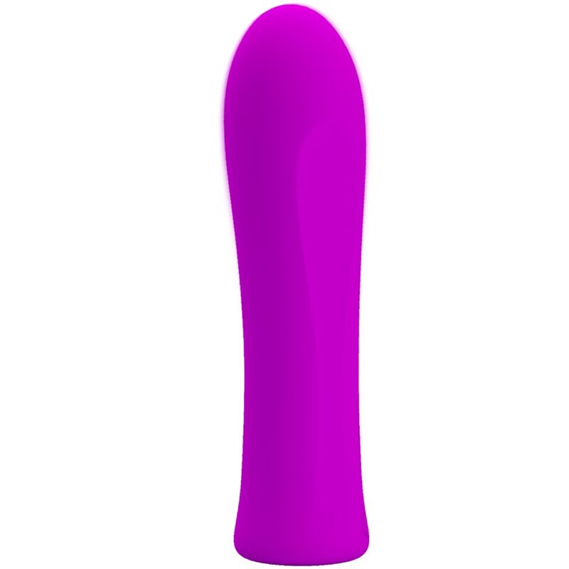 Vibratore super power Pretty Love Alfreda Viola, con design elegante e dettagli colorati, ideale per stimolazione intensa