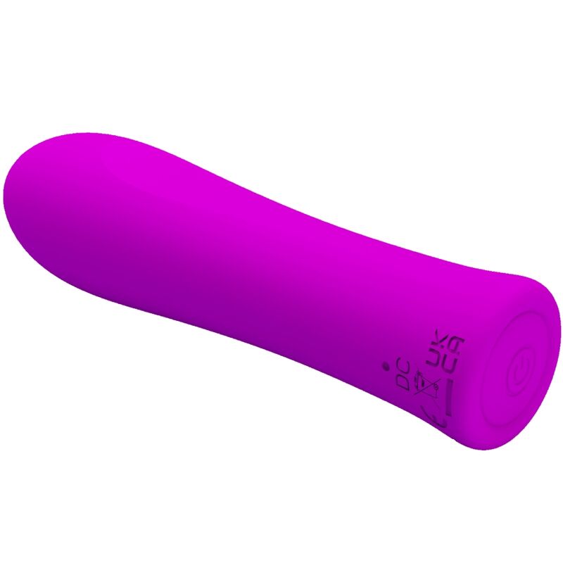 Vibratore super power Pretty Love Alfreda Viola, design elegante e dettagli realistici, in materiale morbido e resistente.