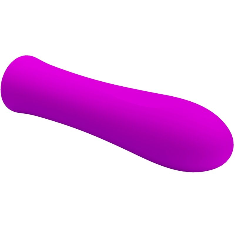 Vibratore viola PRETTY LOVE ALFREDA, potente e ergonomico, marca PRETTY LOVE FLIRTATION, visibile in primo piano.