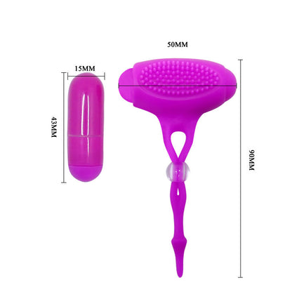 Stimolatore del capezzolo Pretty Love Bancroft di PRETTY LOVE FLIRTATION, piccolo e discreto, ideale per il piacere sensuale.